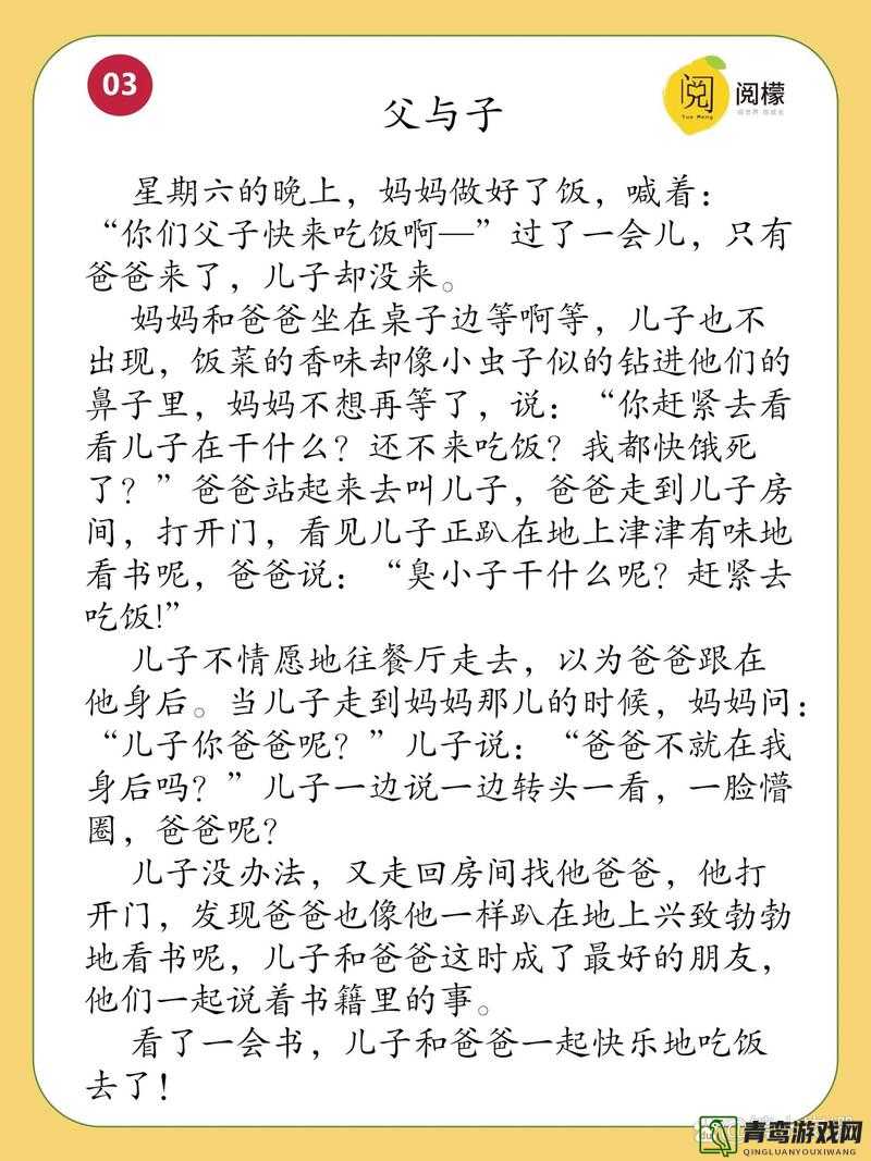 公的之手中字爸爸的别样人生故事